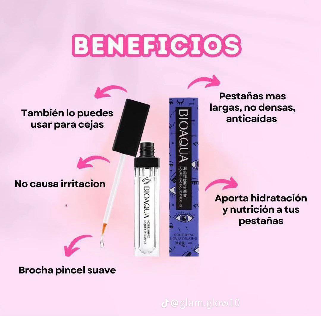 Sérum BIOAQUA para el crecimiento de pestañas 3x